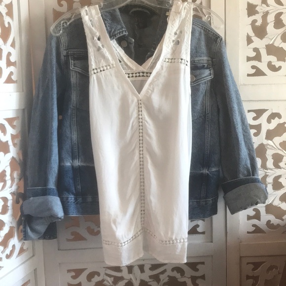 Ombré Jean Jacket + White Top 😍 - Picture 4 of 5